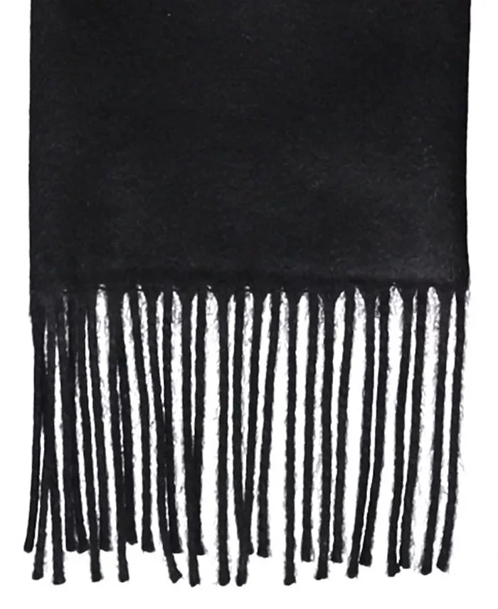 Instastuff Classic Black Fringe Scarf