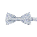 Instastuff Blue Floral Print Bow Tie